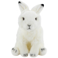 Preview: Carl Dick Plüschtier Hase weiss, Schneehase sitzend