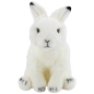 Preview: Carl Dick Plüschtier Hase weiss, Schneehase sitzend