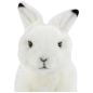 Preview: Carl Dick Plüschtier Hase weiss, Schneehase sitzend