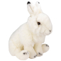 Preview: Carl Dick Plüschtier Hase weiss, Schneehase sitzend