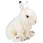 Preview: Carl Dick Plüschtier Hase weiss, Schneehase sitzend