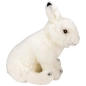 Preview: Carl Dick Plüschtier Hase weiss, Schneehase sitzend