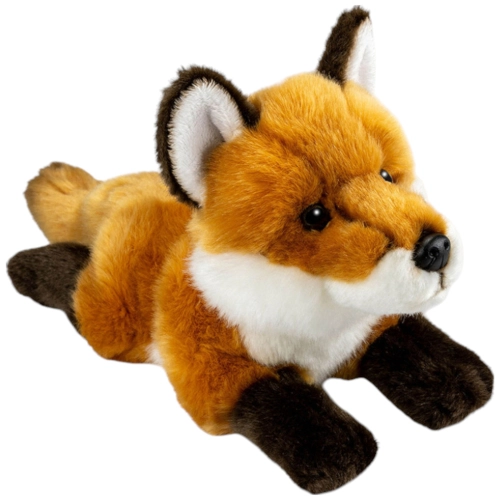 Carl Dick Plüschtier Fuchs liegend