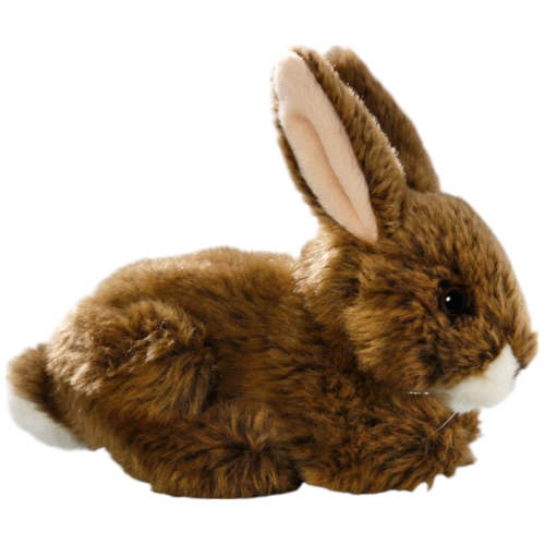 Hase sitzend braun