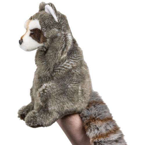 Waschbär Handpuppe