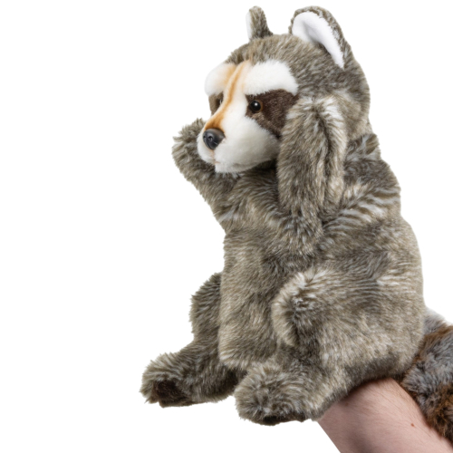 Preview: Raccoon Hand Puppet