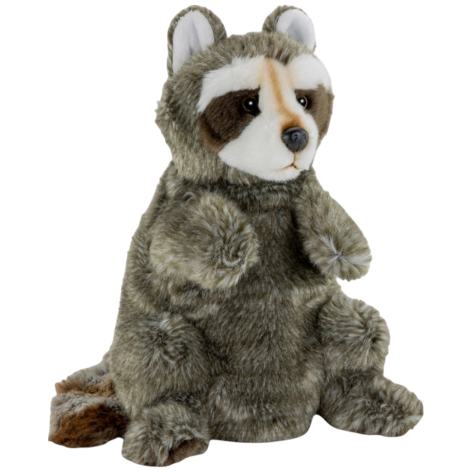 Waschbär Handpuppe